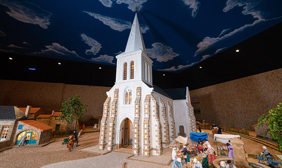 eglise-miniature-village