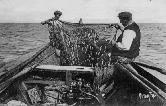 marin pêcheur en 1900
