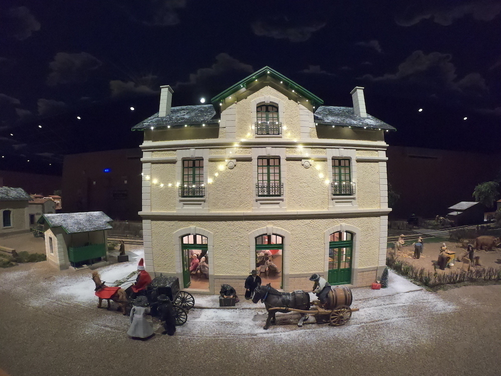 Maison Miniature Antre du Père Noël